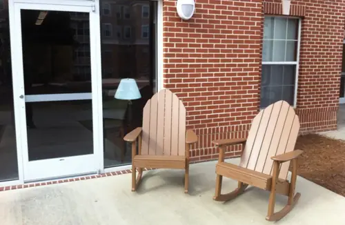 Georgia University Dorm Patio